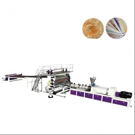 PVC Dekorazioa / Marmolezko Xafla Extrusion Line