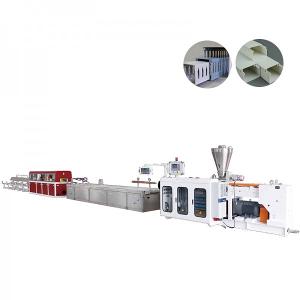 JWELL PVC plastikozko enborra estrusio-lerroa